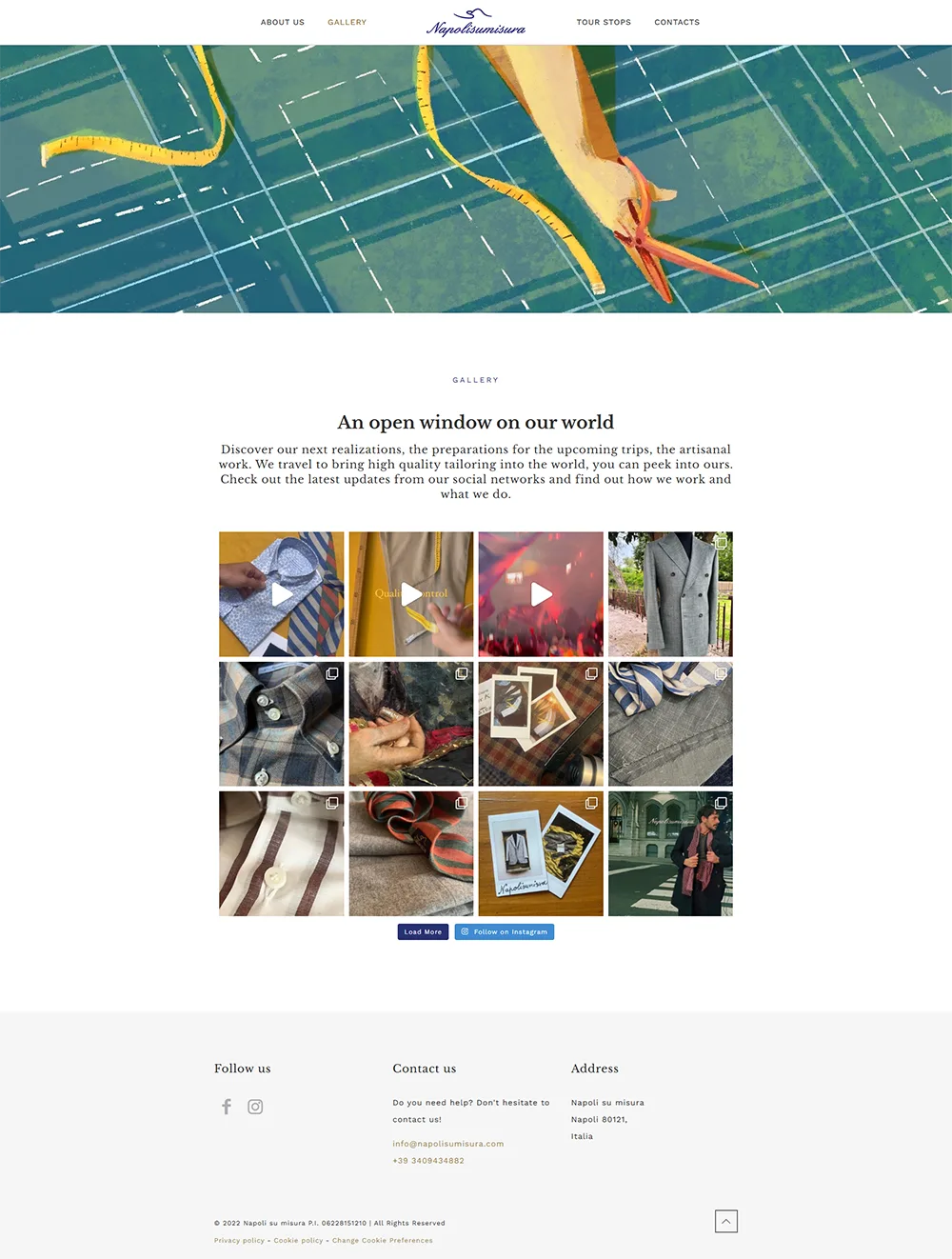 Pagina galleria instagram per Napolisumisura Pagina galleria instagram per Napolisumisura